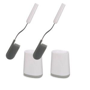 Joseph Joseph Flex Lite Advanced Toilet Brush Set of 2 - NWT